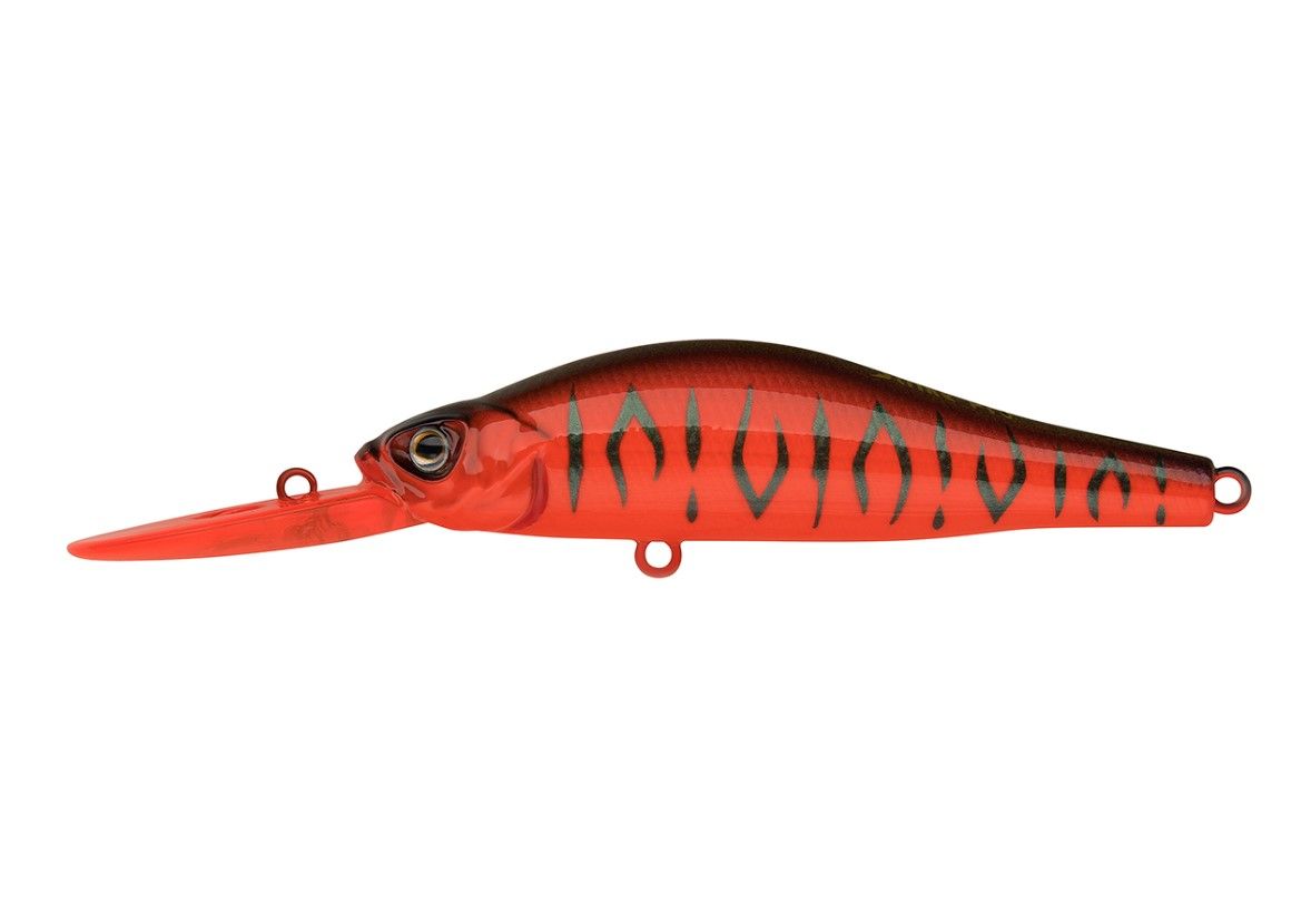 Воблер Strike Pro Archback Deep 80SP A207-DRV Red Devil Pearl Red Lip 10,8 гр   EG-125AL-SP#A207DRV — характеристики,
	                                    особенности конструкции