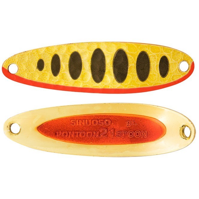 Колеблющаяся Блесна Pontoon 21 Sinuoso 12 12 гр 55 мм C01-046   P21-SP-SIN-12-C01-046 — характеристики,  особенности конструкции