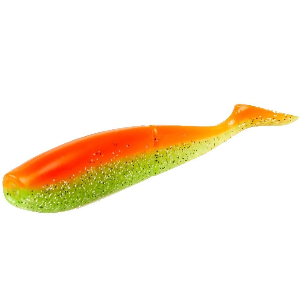 Силиконовая приманка Lucky John Zander Paddle Tail 4.8in 120 мм 4 шт Z12 3D Series  140430-Z12 — крупный план
	                                    1