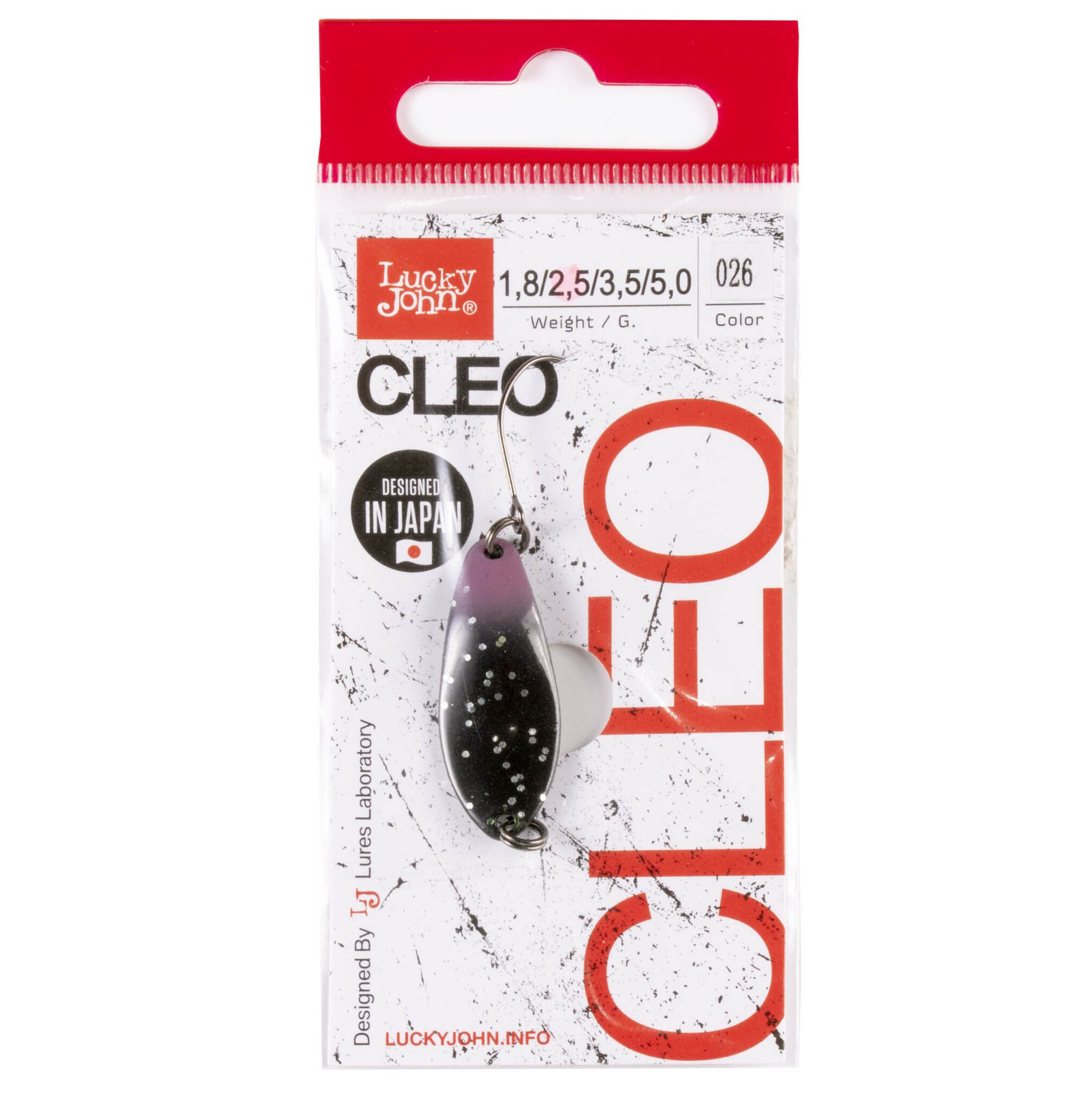 Колеблющаяся Блесна Lucky John Cleo 2,5 гр 31 мм 026   LJCL25-026 — крупный план
	                                    2