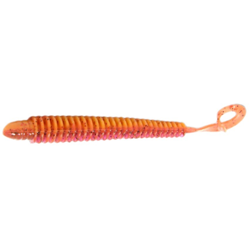 Силиконовая приманка Reins G-Tail Saturn 4 102 мм 12 шт B65-Brown Shrimp Red/Free Style Cola   GTS4-B65 — характеристики,
	                                    особенности конструкции