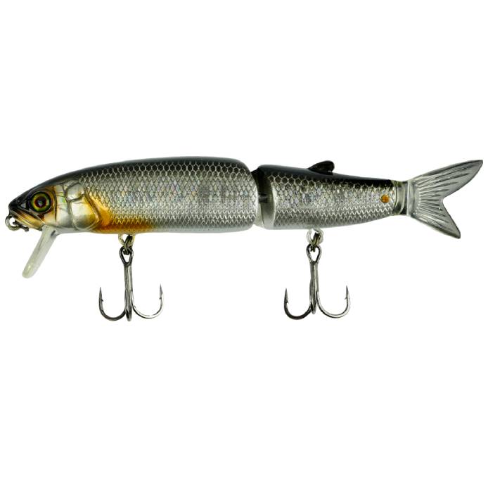Воблер Jackall Magallon 113SP Hl Silver & Black 13,7 гр — характеристики,
	                                    особенности конструкции