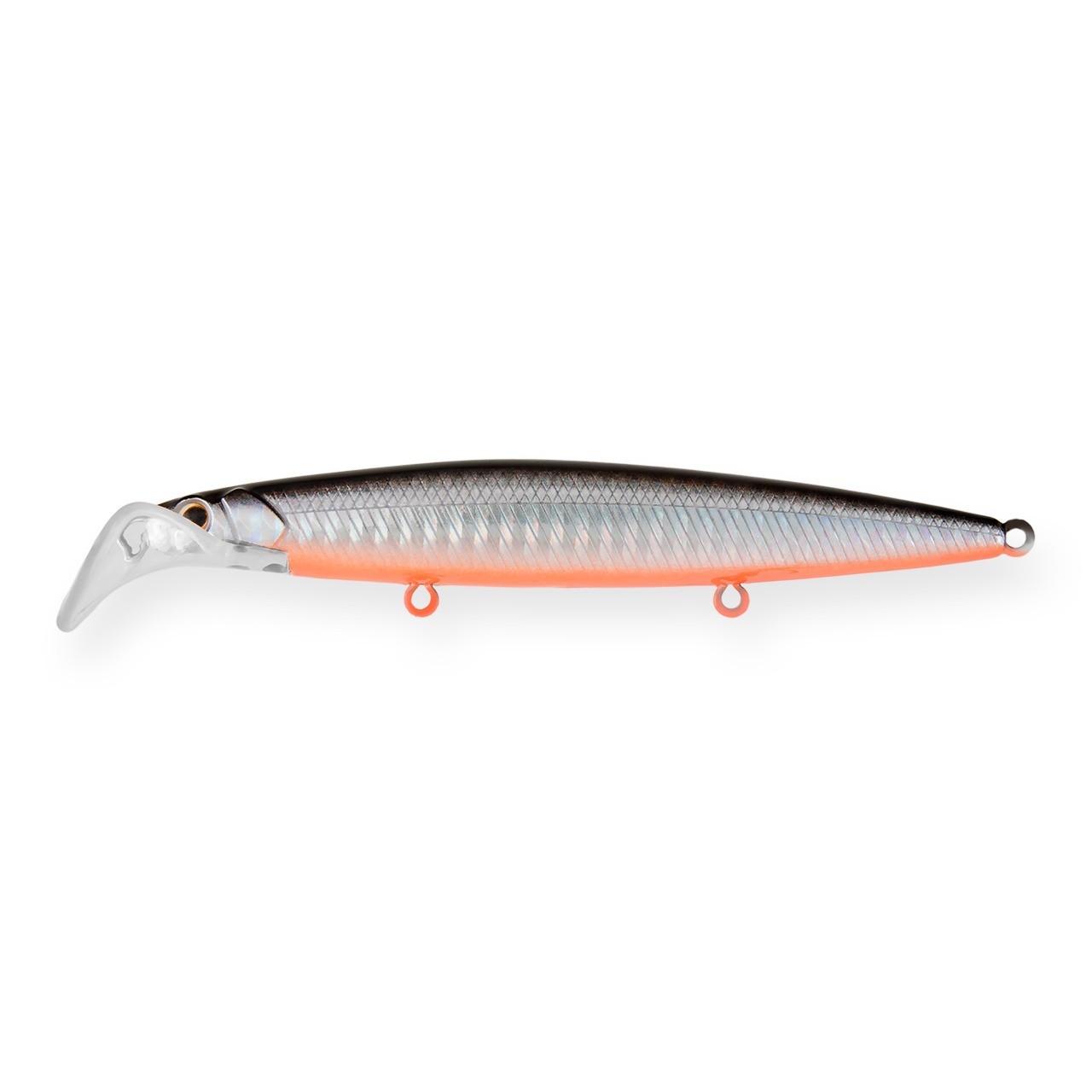 Воблер Strike Pro Scooter Minnow 90F A70-713 Black Silver OB 6,6 гр   EG-186AF#A70-713 — характеристики,  особенности конструкции