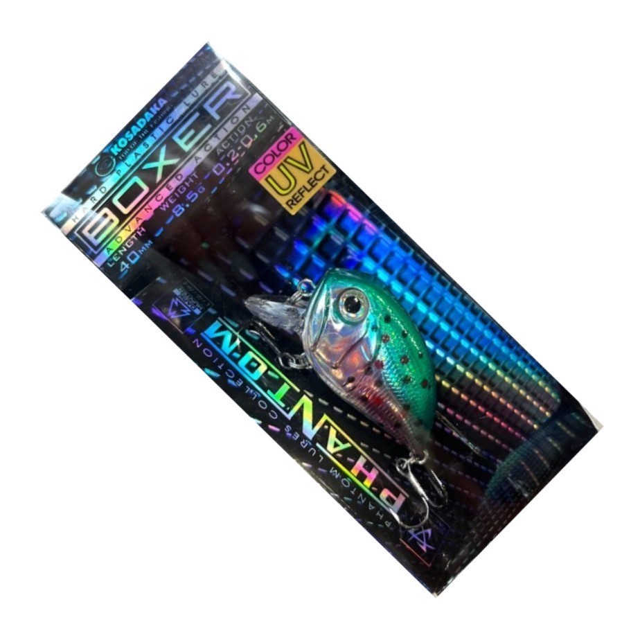 Воблер Kosadaka Boxer XS 40F TR 8,5 гр   BxrxS40F-TR — крупный план
	                                    2