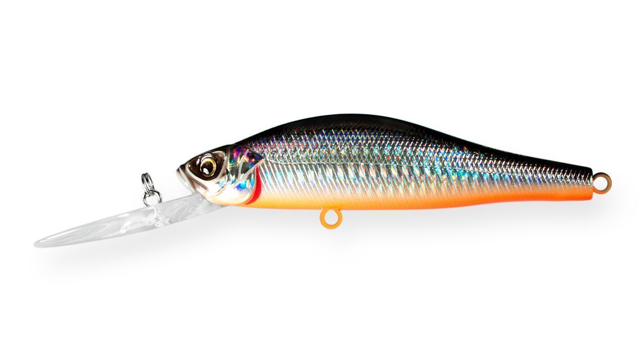 Воблер Strike Pro Archback Deep 80SP A70-713 Black Silver OB 10,8 гр   EG-125AL-SP#A70-713 — характеристики,
	                                    особенности конструкции