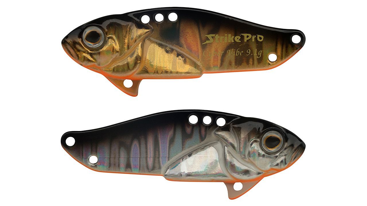 Цикада Strike Pro Cyber Vibe 45 9,1 гр Double silver/smoked   JG-005C#A70-613-SBO — характеристики,
	                                    особенности конструкции