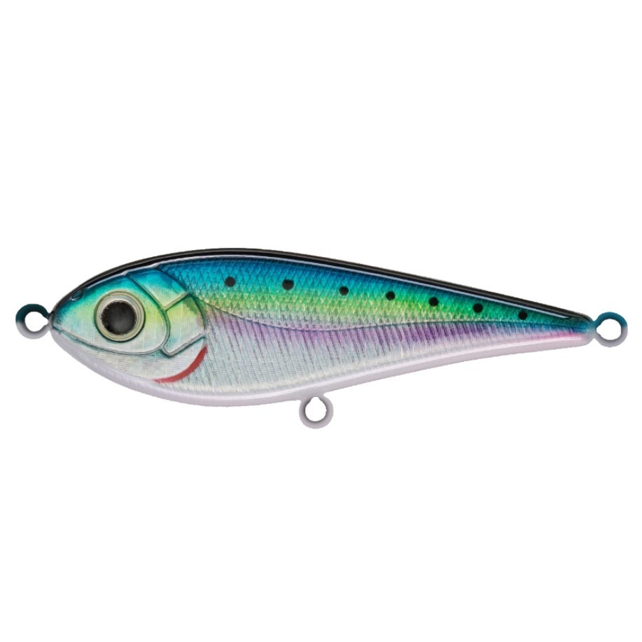 Воблер Strike Pro Buster Jerk Sinking 692-713-RP Pacific Sardine 75 гр   EG-048#692-713-RP — характеристики,
	                                    особенности конструкции