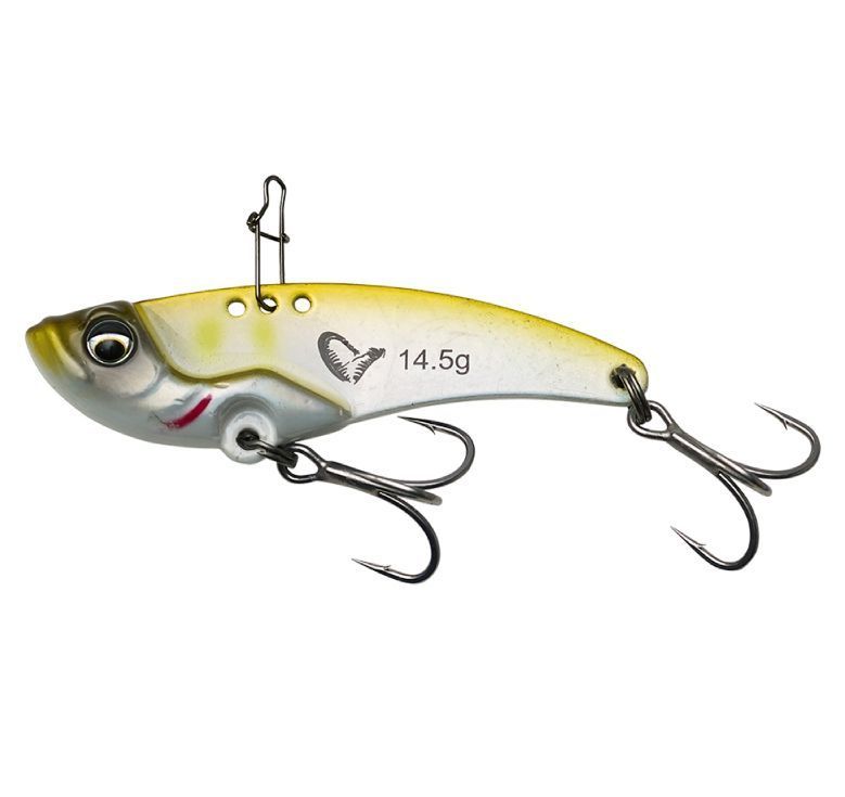 Цикада Savage Gear Vib Blade 55 14,5 гр Green silver AYU — характеристики,
	                                    особенности конструкции