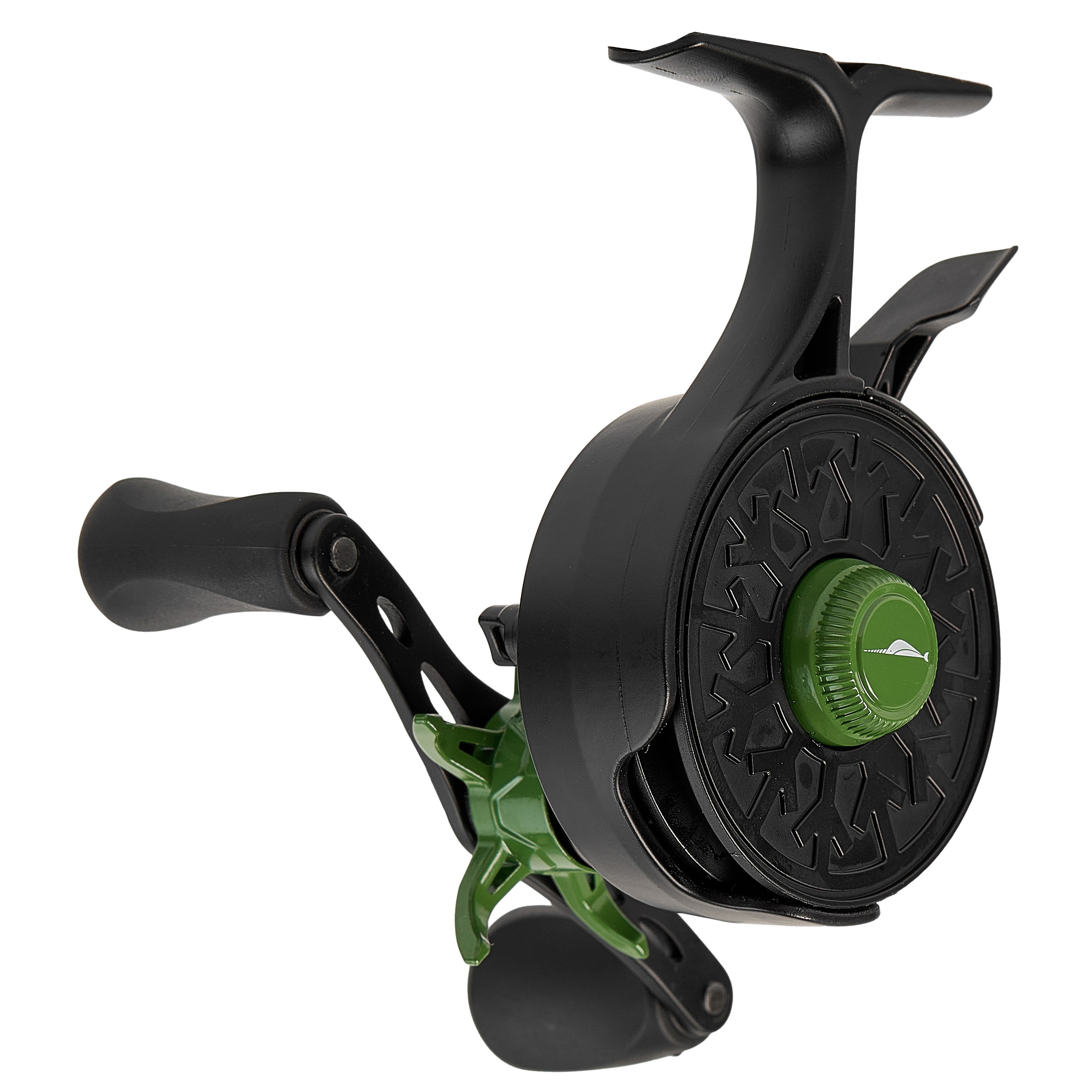 Катушка Narval Frost Black Ice Black/Oliv 2,5:1  NFEBIL2.5:1OL — крупный план
	                                    5