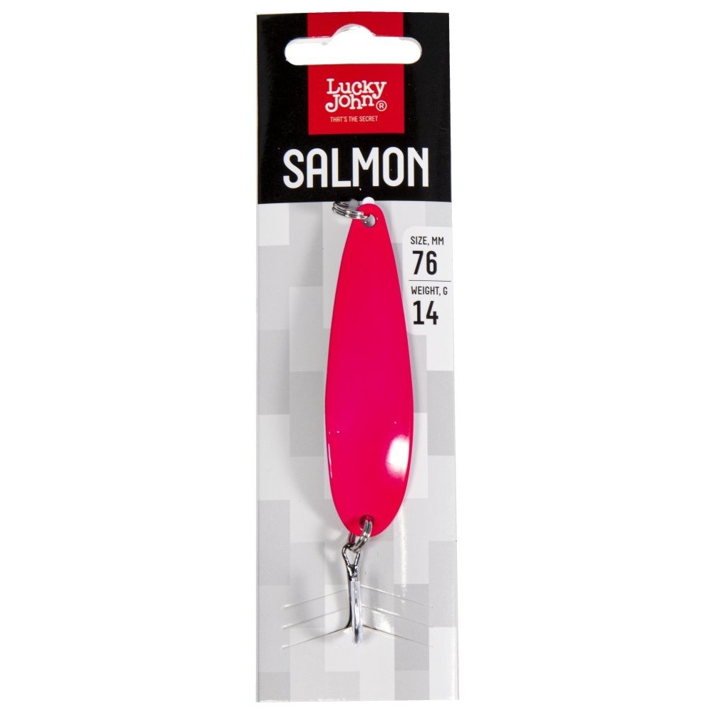 Колеблющаяся Блесна Lucky John Salmon 14 гр 76 мм 009   LJSAL014-009 — крупный план
	                                    3
