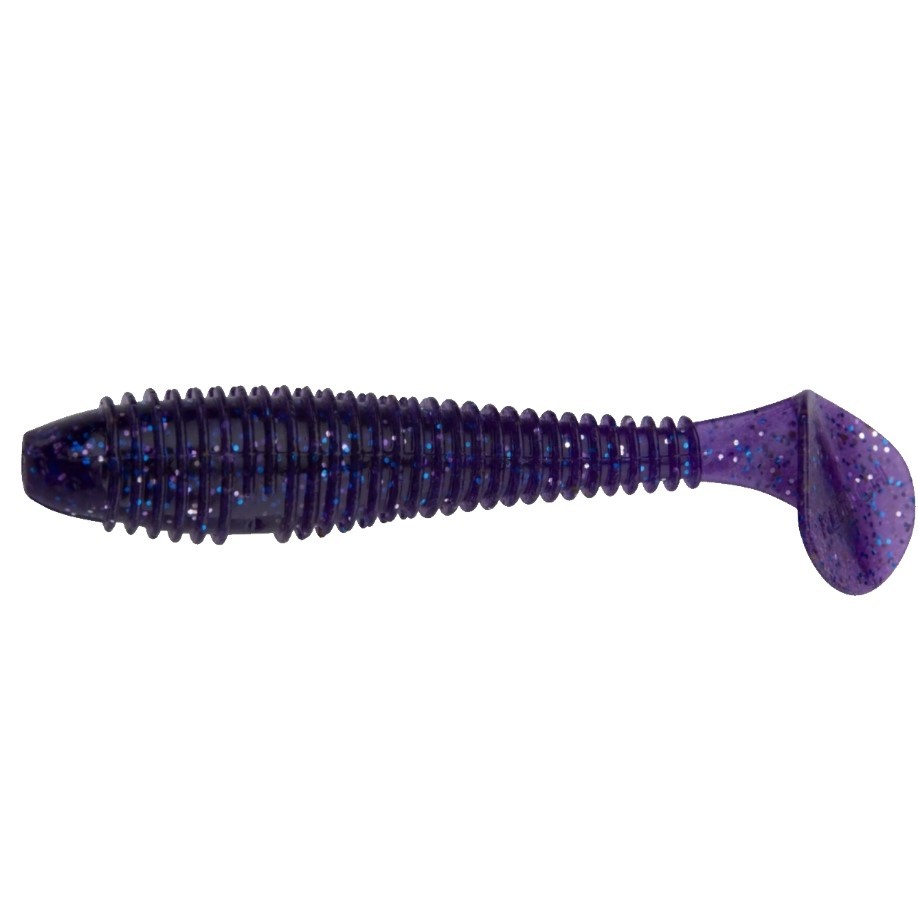 Силиконовая приманка Keitech Swing Impact Fat 4.8 122 мм 5 шт EA#04 Violet — характеристики,
	                                    особенности конструкции
