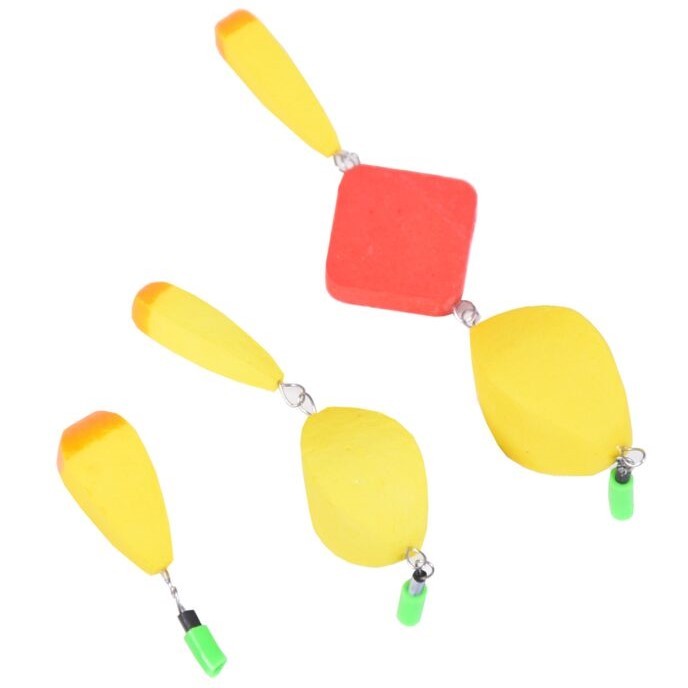 Поплавок Salmo Зимний  3,7 гр  Желтый Сет: одинарный малый 0,9-1 гр; двойной малый 0,9-1 гр; тройной 3,2-3,7 гр.  9965-01SET — характеристики,  особенности конструкции