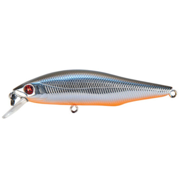Воблер Pontoon 21 Cheeky 80F-SR 051 Metallic HG Silver&Black OB RE 8,6 гр   P21-CHE-80F-SR-051 — характеристики,
	                                    особенности конструкции