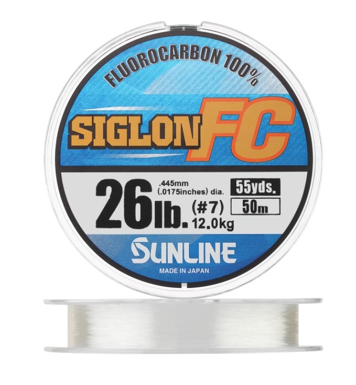 Флюорокарбон Sunline Siglon FC 2020 50 м 0,445 мм Clear PE #7.0 — характеристики,
	                                    особенности конструкции