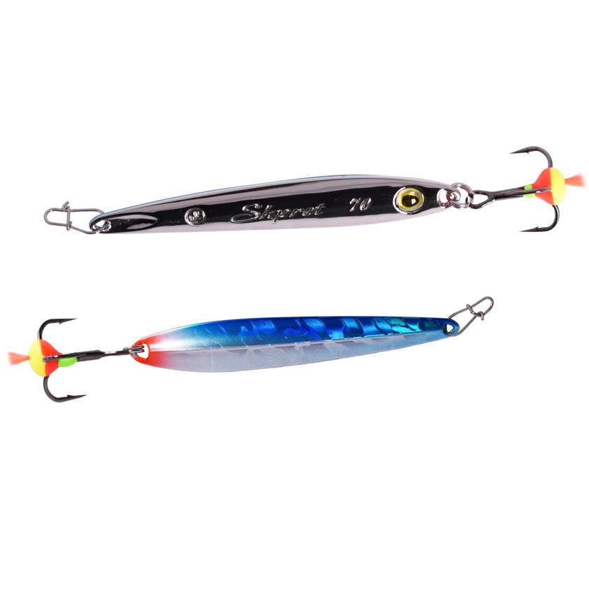 Зимняя Блесна Ecopro Shprot 11 гр 70 мм BIB   EPVJSH70BIB — характеристики,  особенности конструкции