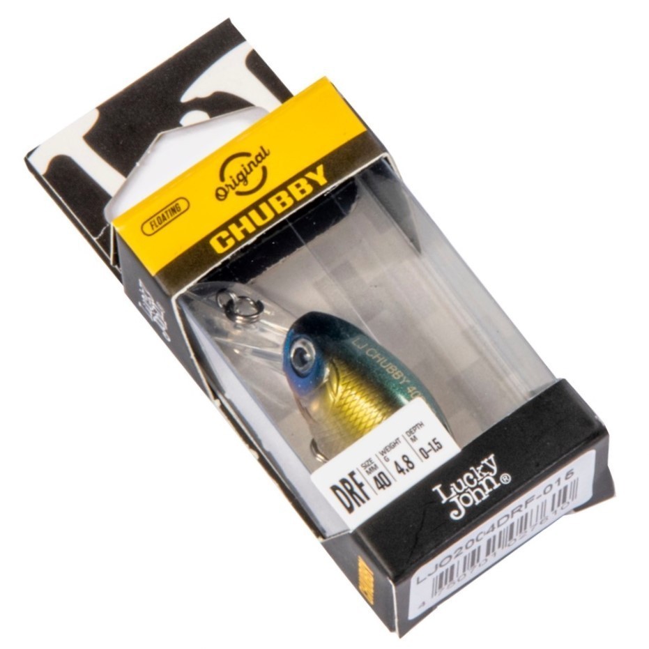 Воблер Lucky John Chubby DR 40F 015 3,8 гр Original  LJO2004DRF-015 — крупный план
	                                    2