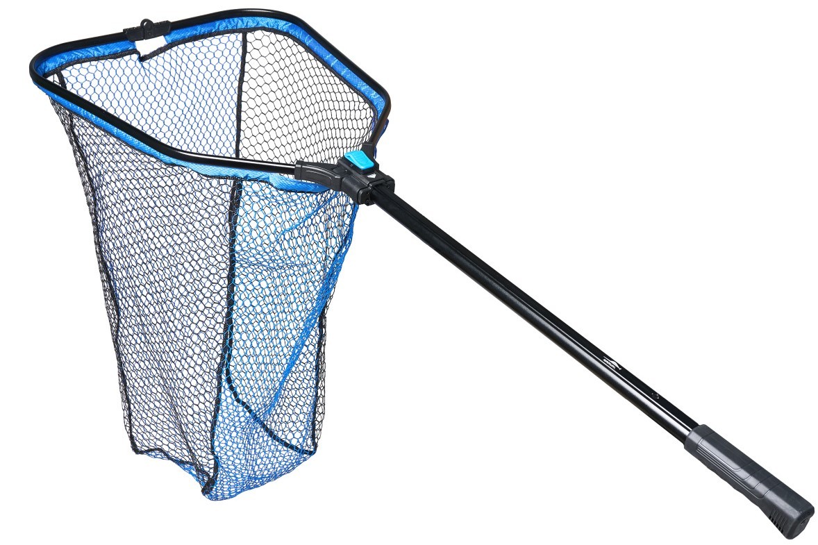 Подсачек Narval Compact 2  140x60х50см Black&Blue Прорезиненная сетка   NVALN3S01 — характеристики,  особенности конструкции