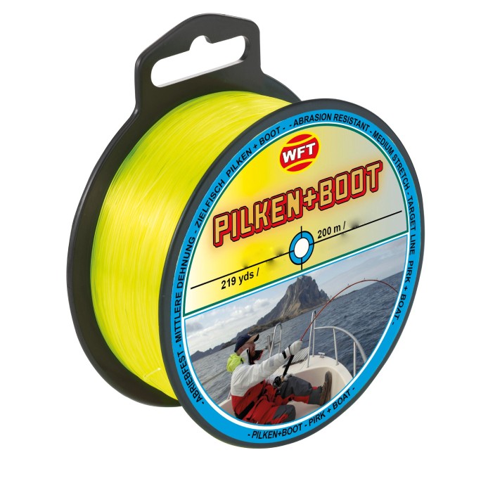 Леска монофильная WFT Zielfisch Boot (Крупный хищник) 250 м 0,4 мм    1D-C-969-040 — характеристики,
	                                    особенности конструкции