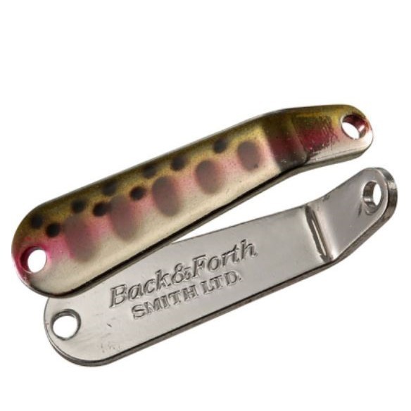 Колеблющаяся Блесна Smith Back & Forth 5.0 5 гр 50 мм №03 — характеристики,  особенности конструкции