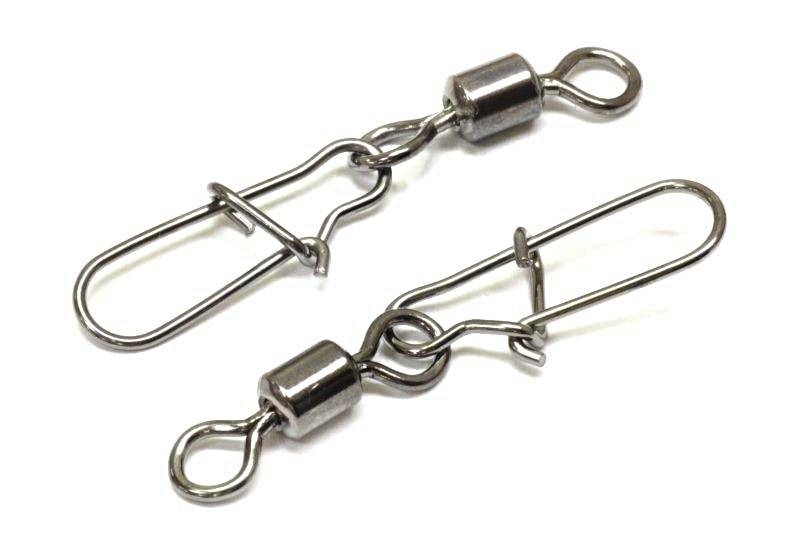 Вертлюг с застежкой Lucky John Rolling Swivel Fastlock №010 10 шт  Pro Series  LJP5101-010 — крупный план
	                                    1