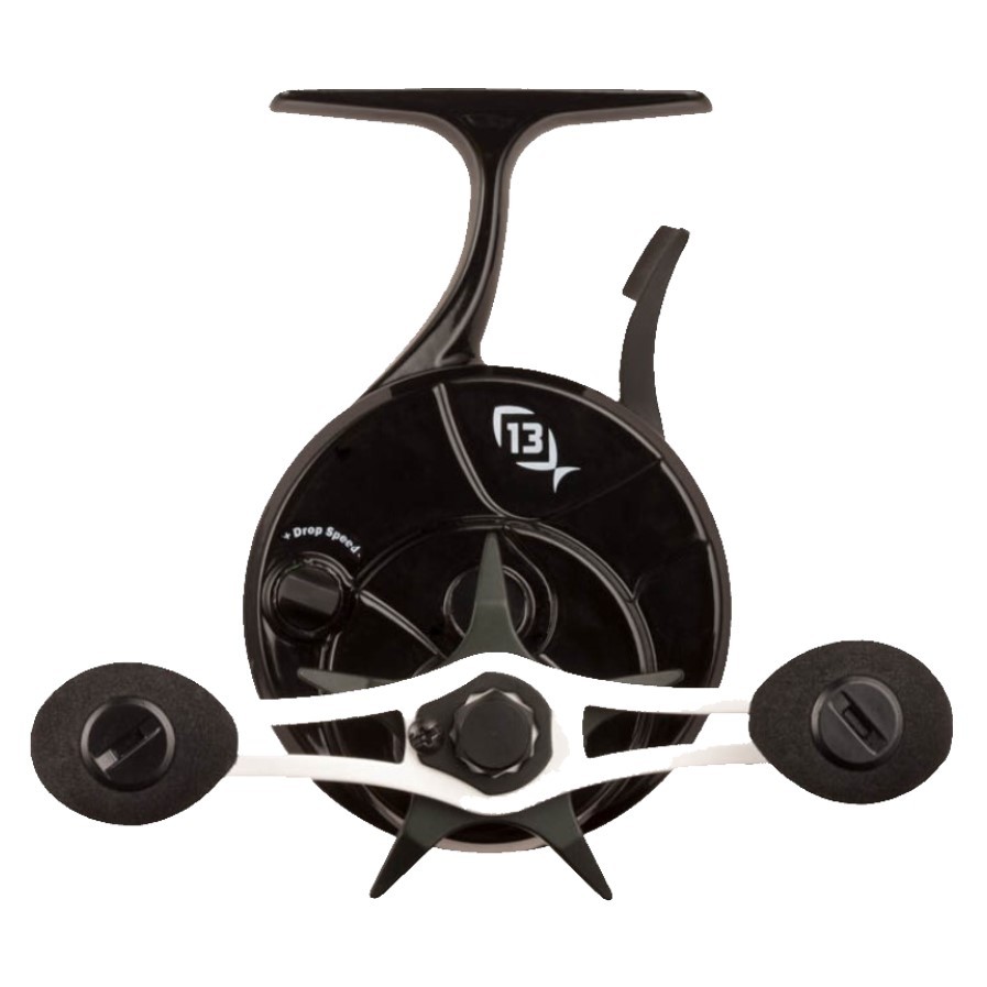 Катушка 13 Fishing Black Betty FreeFall Carbon  Правая 22 Northwoods Edition  BBCFFNW2.5-RH — крупный план
	                                    3