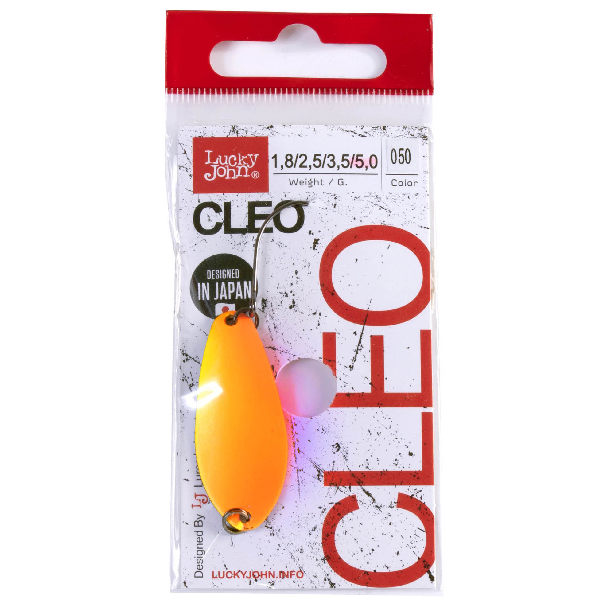 Колеблющаяся Блесна Lucky John Cleo 5 гр 41 мм 050   LJCL50-050 — крупный план
	                                    2