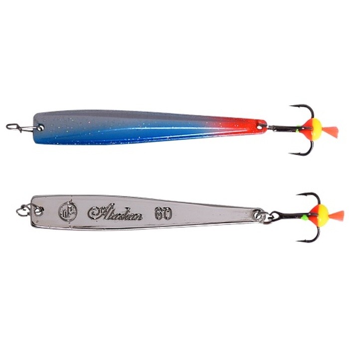 Зимняя Блесна Ecopro Alaskan 7,5 гр 60 мм BLS   EPVJAT60BLS — характеристики,  особенности конструкции