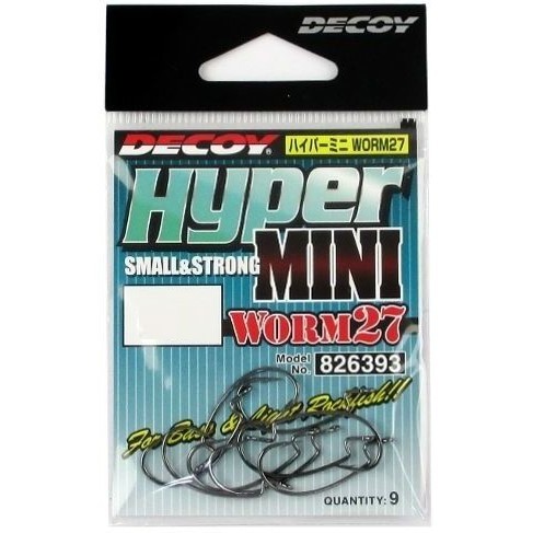 Крючок Офсетный Decoy Worm 27 №4 9 шт — крупный план
	                                    1