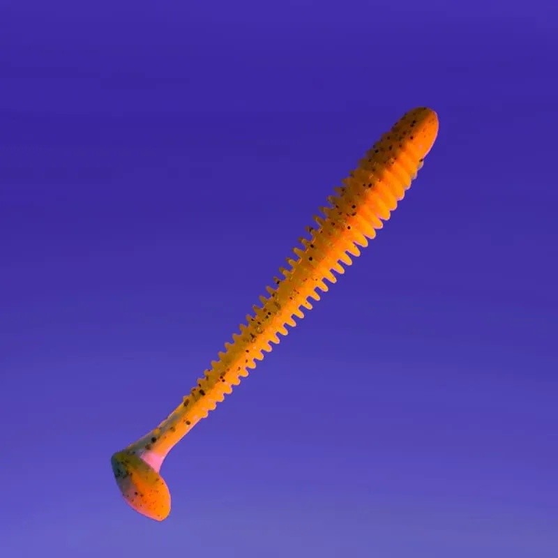 Силиконовая приманка CF Company Vibro Worm 4 100 мм 5 шт 5d   75-100-5d-6 — крупный план
	                                    1