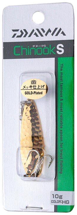 Колеблющаяся Блесна Daiwa Chinook S 17 17 гр 60 мм HG — крупный план
	                                    1