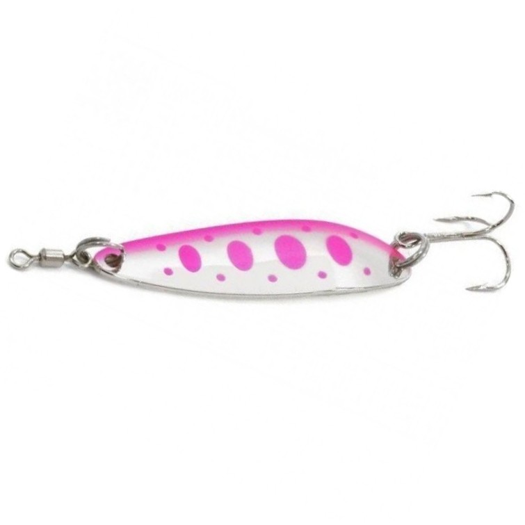 Колеблющаяся Блесна Daiwa Laser Chinook S 7 7 гр 53 мм G Pink Yamame — характеристики,  особенности конструкции
