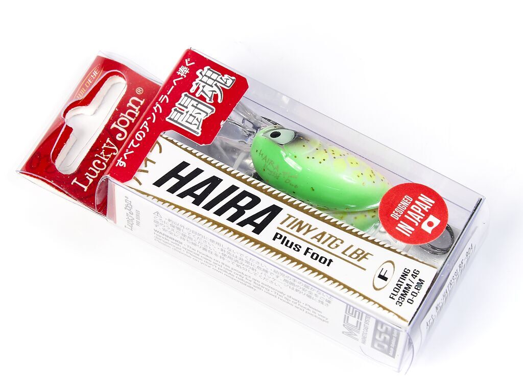 Воблер Lucky John Haira Tiny 33LBF ATG Plus Foot 904 4 гр Pro Series  HATR33LBF-904 — крупный план
	                                    2