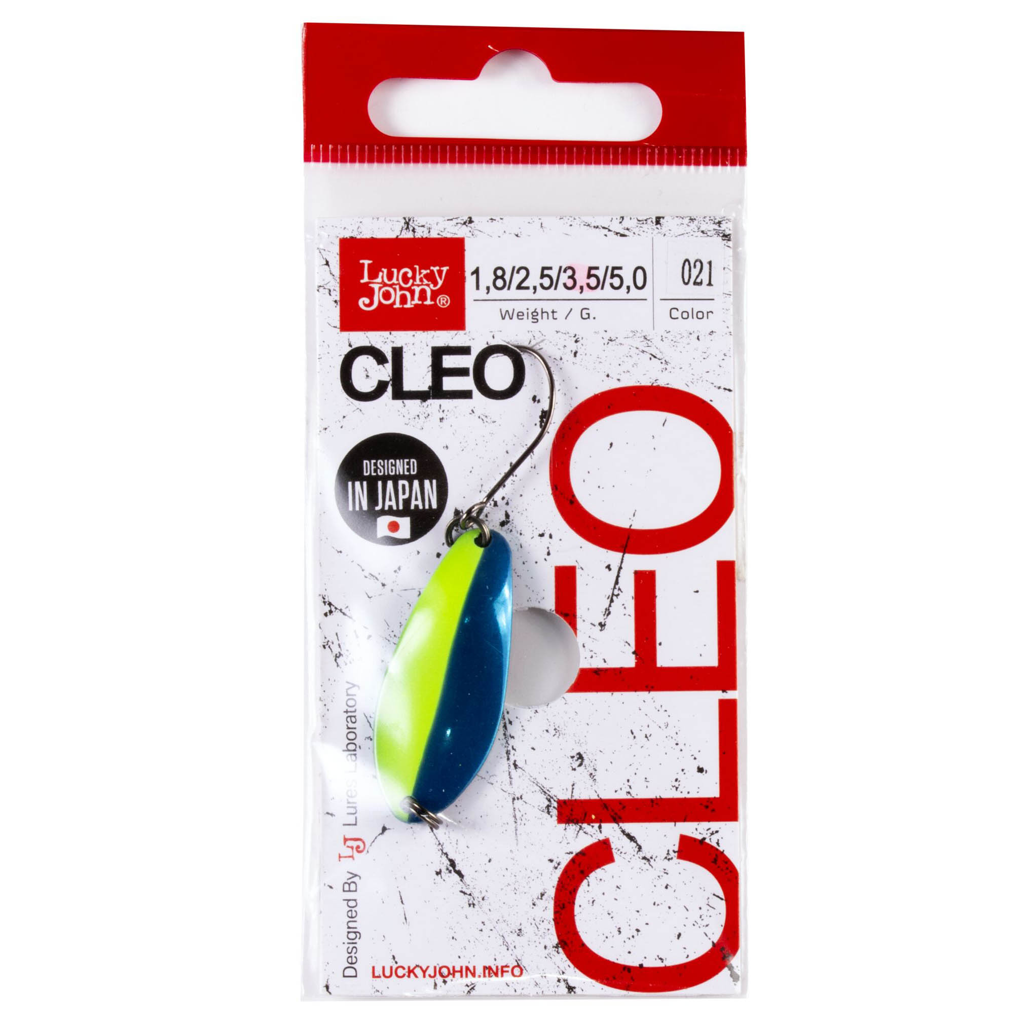 Колеблющаяся Блесна Lucky John Cleo 3,5 гр 34 мм 021   LJCL35-021 — крупный план
	                                    2