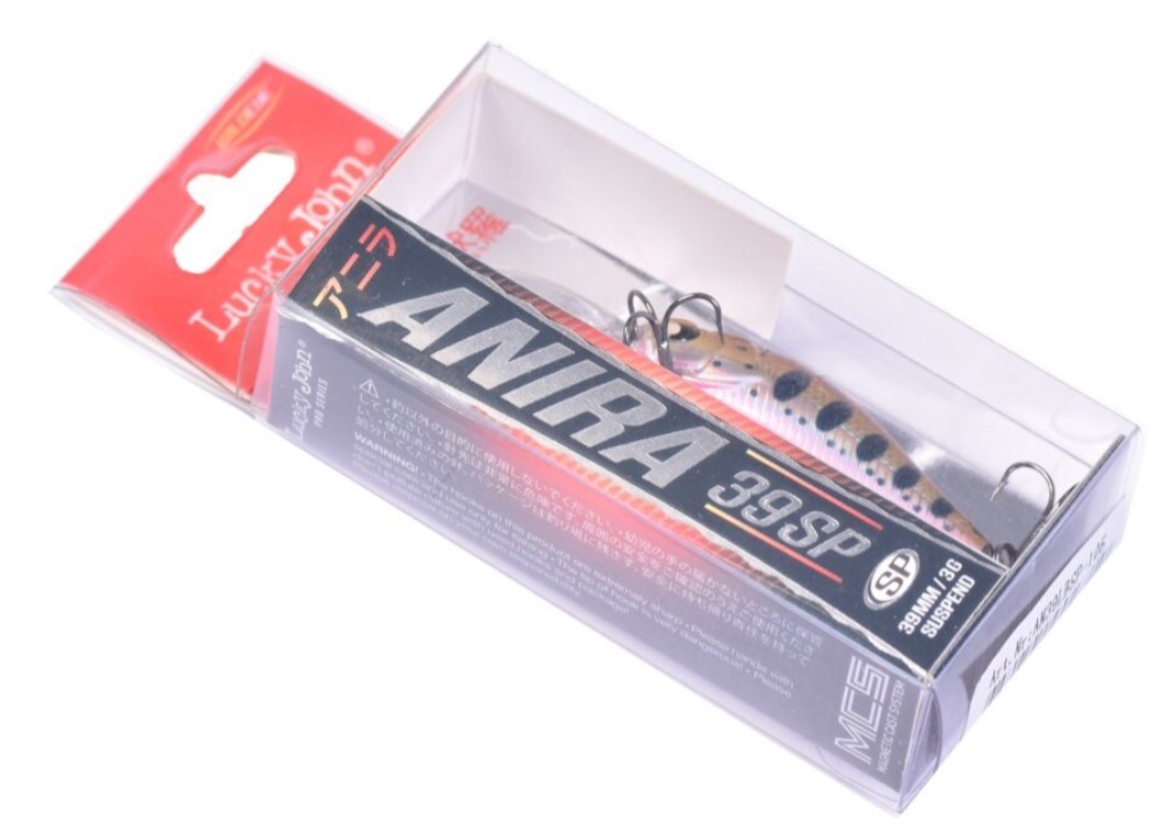 Воблер Lucky John Anira 39LBSP 105 3 гр Pro Series  AN39LBSP-105 — крупный план
	                                    2