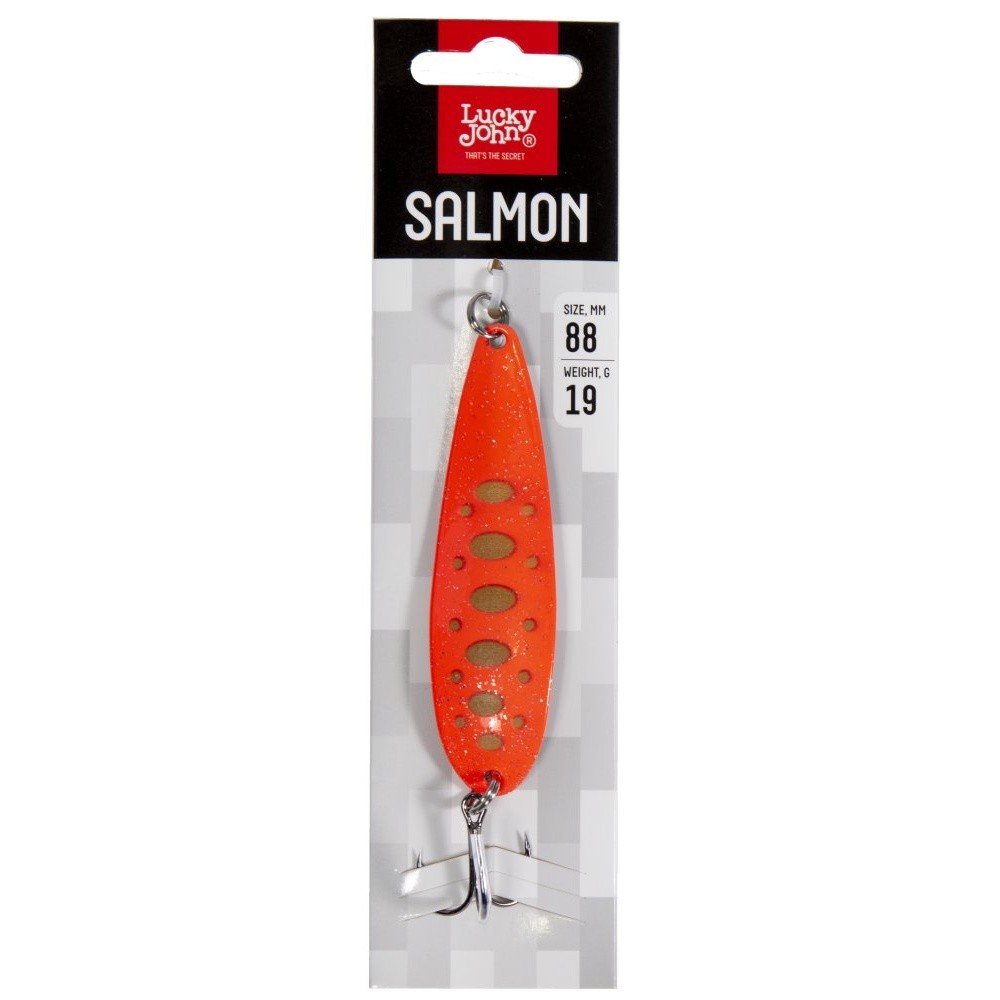 Колеблющаяся Блесна Lucky John Salmon 19 гр 88 мм 003   LJSAL019-003 — крупный план
	                                    3