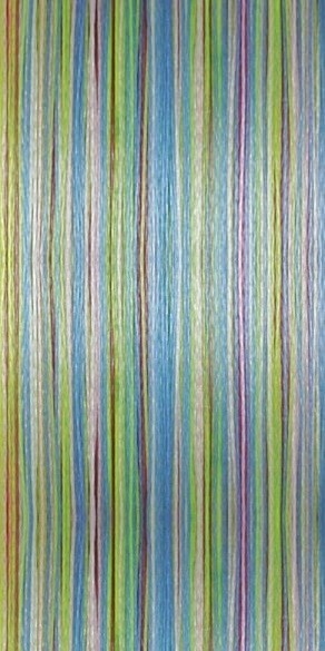 Плетеный шнур Major Craft Dangan Braid X8 200 м  PE # 2 Мультиколор 0,2 мм   DB8-200/2MC — крупный план
	                                    1