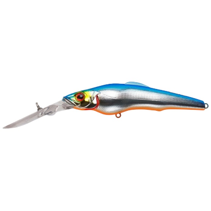 Воблер Strike Pro Challenger X Deep Diver 90L 626E Blue Silver OB 13,6 гр   EG-076CL-F#626E — характеристики,
	                                    особенности конструкции