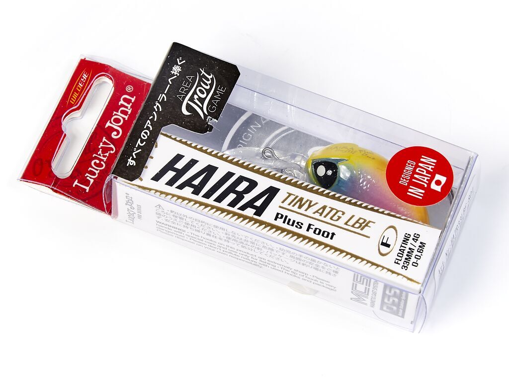 Воблер Lucky John Haira Tiny 33LBF ATG Plus Foot 804 4 гр Pro Series  HATR33LBF-804 — крупный план
	                                    2