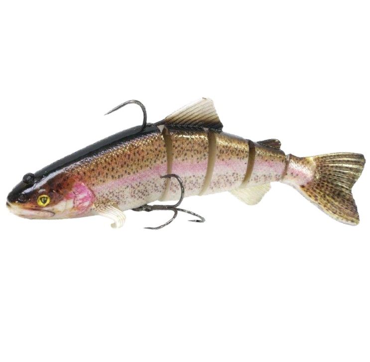 Силиконовая приманка Fox Rage Replicant Realistic Trout Jointed 7 180 мм 1 шт Super Natural Rainbow Trout   NRE030 — характеристики,
	                                    особенности конструкции