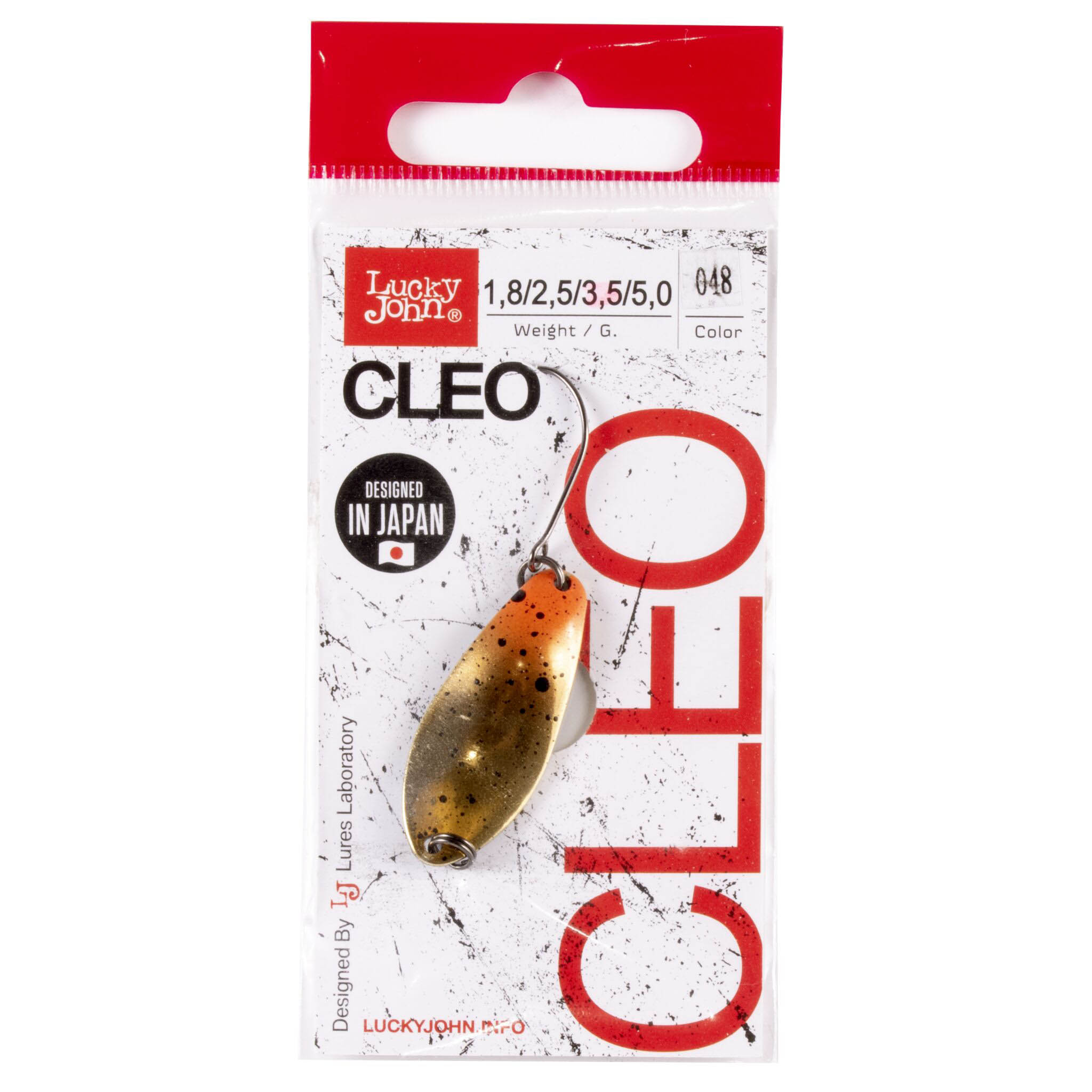 Колеблющаяся Блесна Lucky John Cleo 3,5 гр 34 мм 048   LJCL35-048 — крупный план
	                                    2