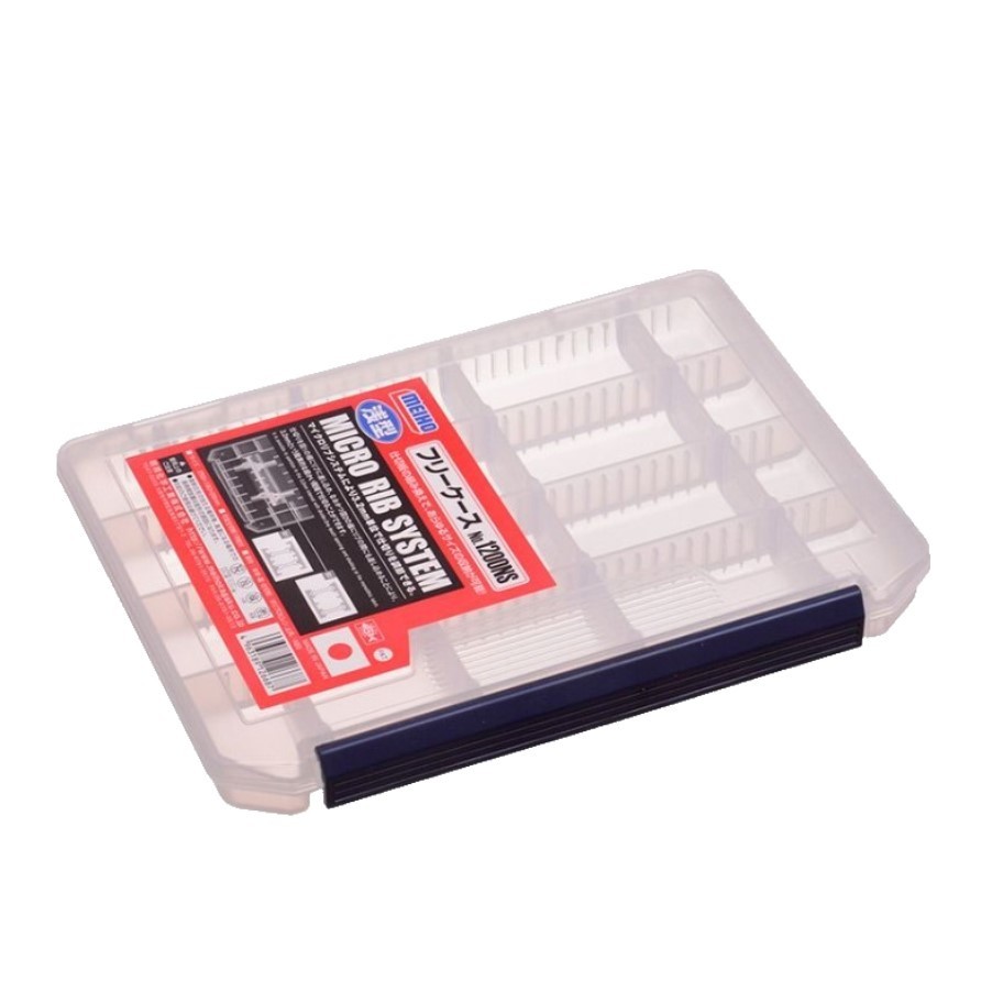 Коробка Meiho Free Case  25,5х19х2,8 см    FEEDER-1200NS — характеристики,
	                                    особенности конструкции