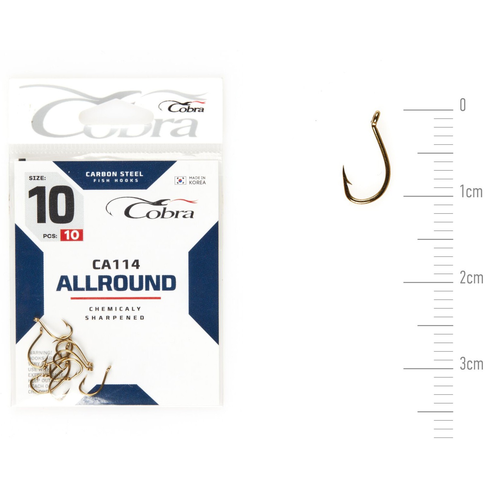 Крючок Одинарный Cobra Allround Beak CA114 №10 10 шт    CA114-010 — характеристики,
	                                    особенности конструкции