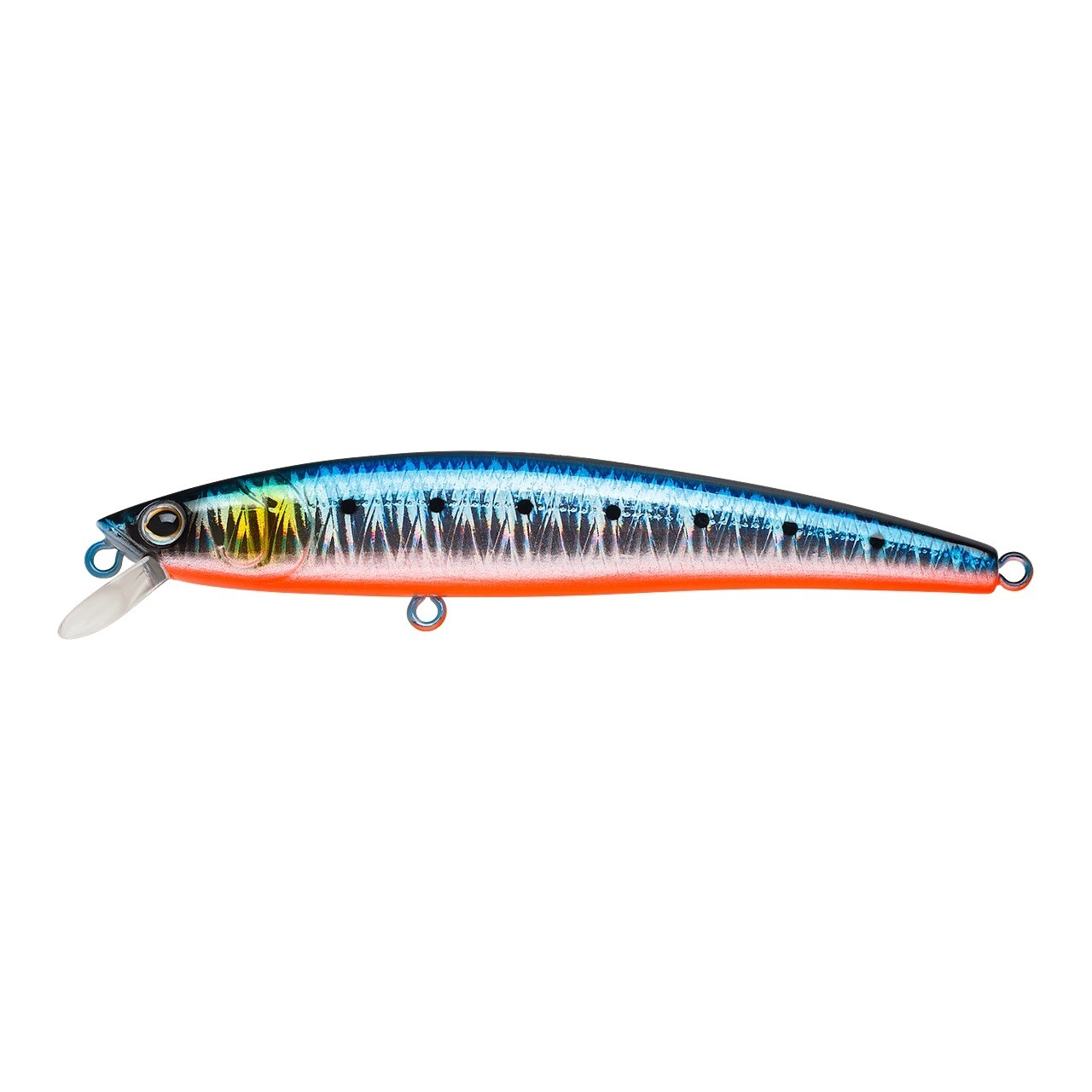 Воблер Strike Pro Arc Minnow 60SP A234-SBO-LU Blue Back Silver OB Fluo 3,5 гр   JL-034SP#A234-SBO-LU — характеристики,  особенности конструкции