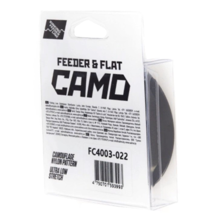Леска монофильная Feeder Concept Feeder&Flat Camo 150 м 0,22 мм Камуфляж   FC4003-022 — крупный план
	                                    2
