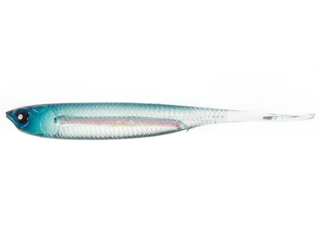 Силиконовая приманка Lucky John Makora Split Tail 5.0in 127 мм 4 шт 001 3D Series  140411-001 — характеристики,  особенности конструкции