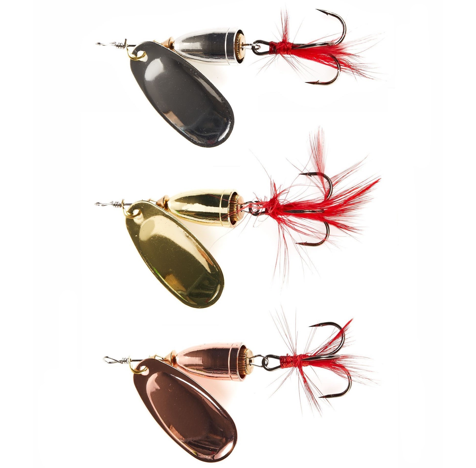 Вращающаяся Блесна Lucky John Bell Spin №4 10 гр C/G/S   LJBS04-002SET — характеристики,
	                                    особенности конструкции