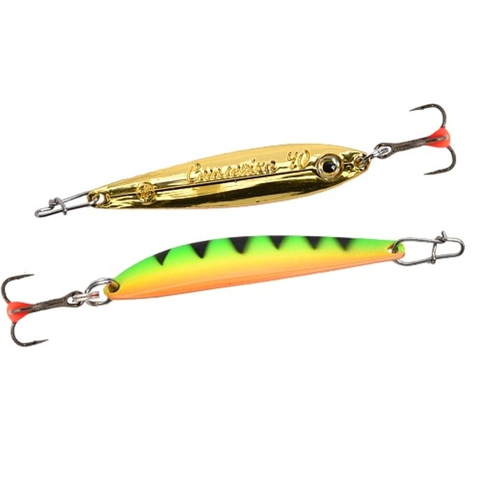 Зимняя Блесна ECOPRO Сеголетка 3,5 гр 40 мм FTG   EPVJSE40FTG — характеристики,  особенности конструкции