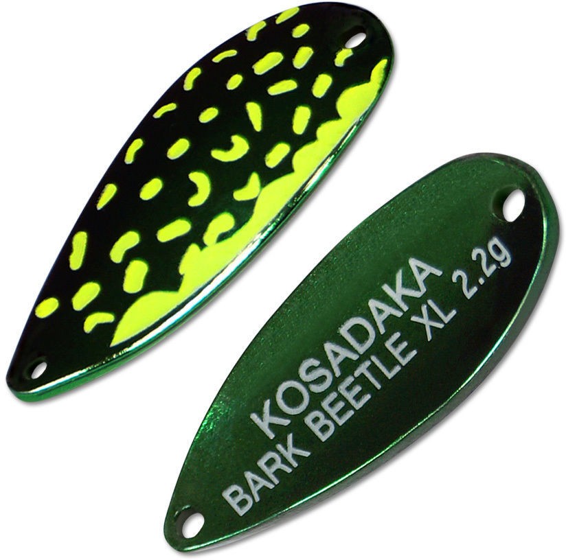 Колеблющаяся Блесна Kosadaka Trout Police Bark Beetle XL 2,2 гр 27 мм 803   Tl-Bbtxl-803 — характеристики,
	                                    особенности конструкции