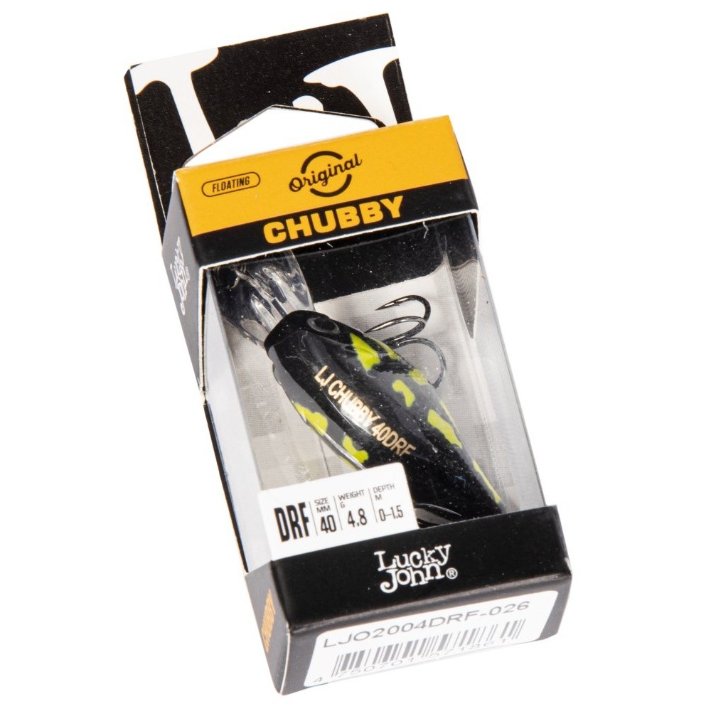 Воблер Lucky John Chubby DR 40F 026 3,8 гр   LJO2004DRF-026 — крупный план
	                                    2