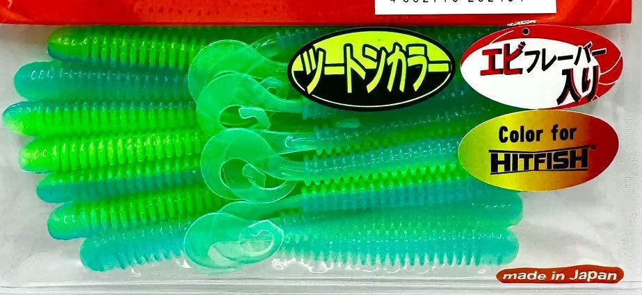 Силиконовая приманка Reins G-Tail Saturn Micro 2 50 мм 20 шт L06-Electric Chart   GTSM2-L06 — характеристики,  особенности конструкции